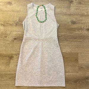 Gray Old Navy Sweatshirt Sheath Dresd